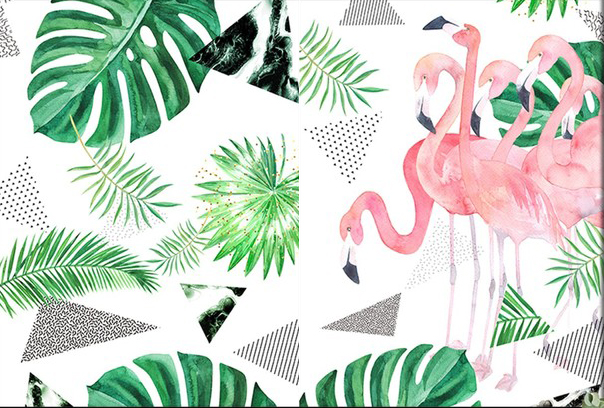Flamingo BANNER Image from Myntra